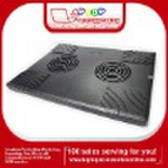 2 fan laptop cooler pad