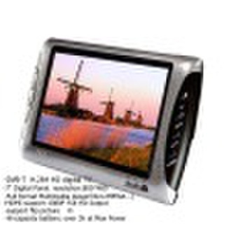 Portable DVB-T TV  with H.264 HD