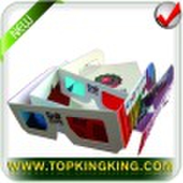 3d paper glasses (the lowest price)