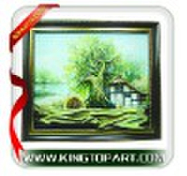 Strong 3D Effect Leather Painting Art