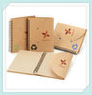 recycled paper notebook