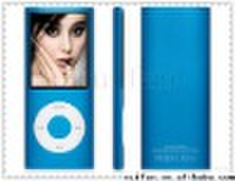 Blue 1.8 Inch 8GB Slim 4th gen Mp4 Player