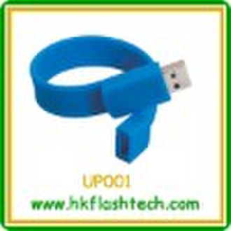 4gb  gift wrist usb flash drive,model up001