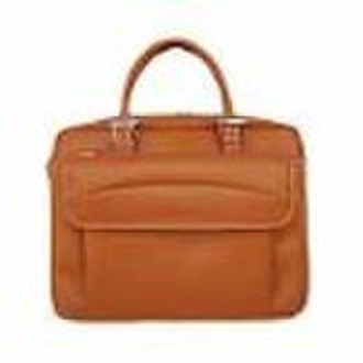 Leather laptop bag