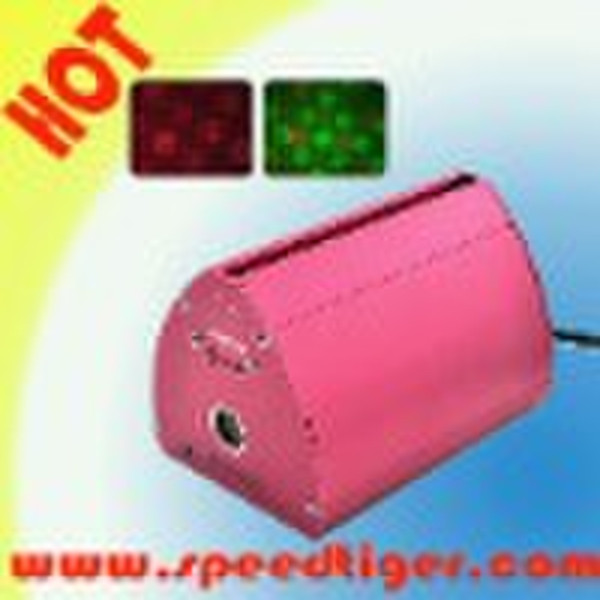 Portable Laser Effects Party Light with Sound Acti