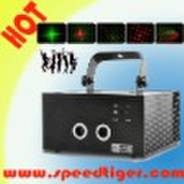Disco Laserlicht-Ton-Aktivierung Laserprojektor