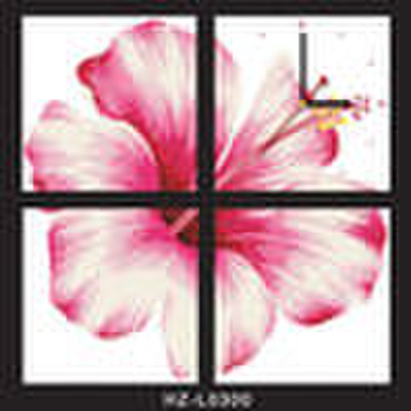 Painting Wall Clock Decoration Clock