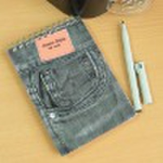 A6 JEANS NOTEBOOK PAPER COVER