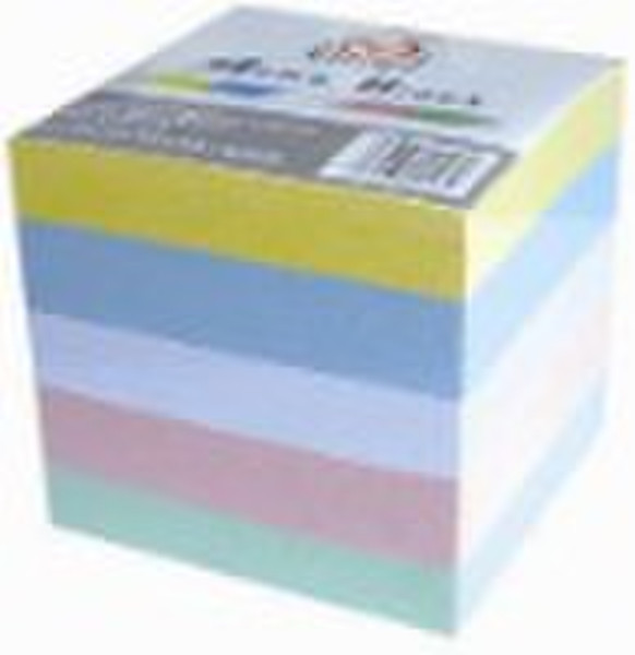 5 colors Paper Cube