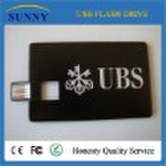 Factory provide Metal USB card metal credit card u