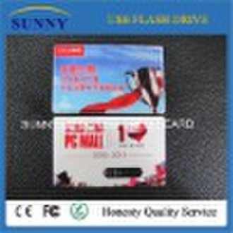 Metal Credit card USB drive SU511 with high qualit