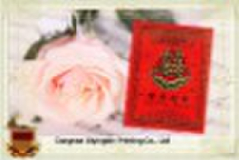 Chinese weeding printing cards-----CW-037