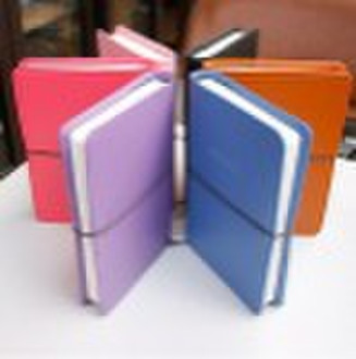 Fashion pu leather cover notebook