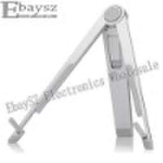 For Silver Mobile Metal Folding Tripod Laptop Hold