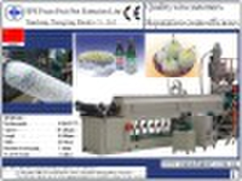 PE Foam Fruit Net Machine