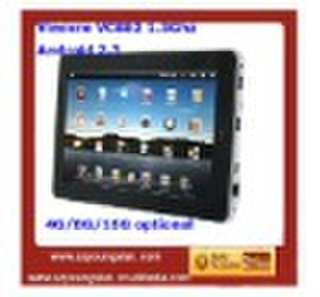 2010 Hot-sell 10''  ZT-180 Android 2.1 Tab