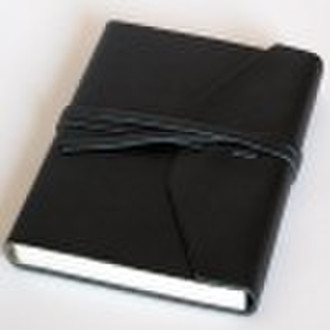 Genuine leather notebook