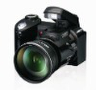 Black Digital Camera DC600 with Pop-up Flash