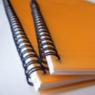 PP cover spiral notebook