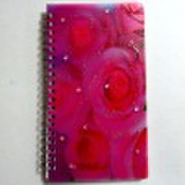 PP cover spiral notebook