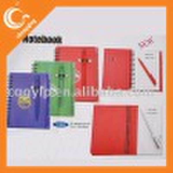 Notebook with pen and ruler(CQ039)