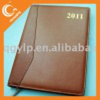 2011 newly PU diary, high quality,English,Arabic