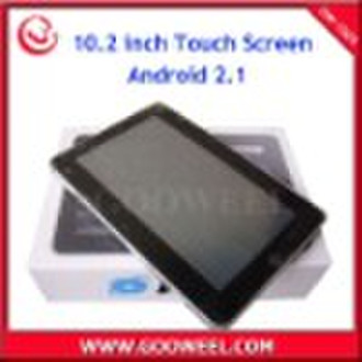 New tablet pc Android 2.1 OS 10.2" touch scre