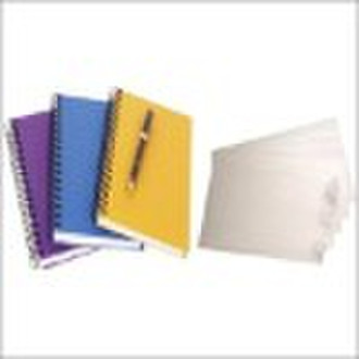 Soft cover colorful notebook