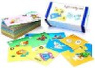 Children's learning paper card