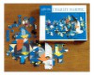 bunten Papier Puzzle