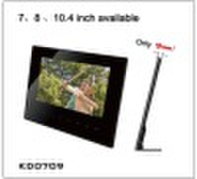 7" slim digital photo frame