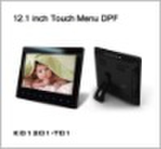 12.1" touch menu digital photo frame