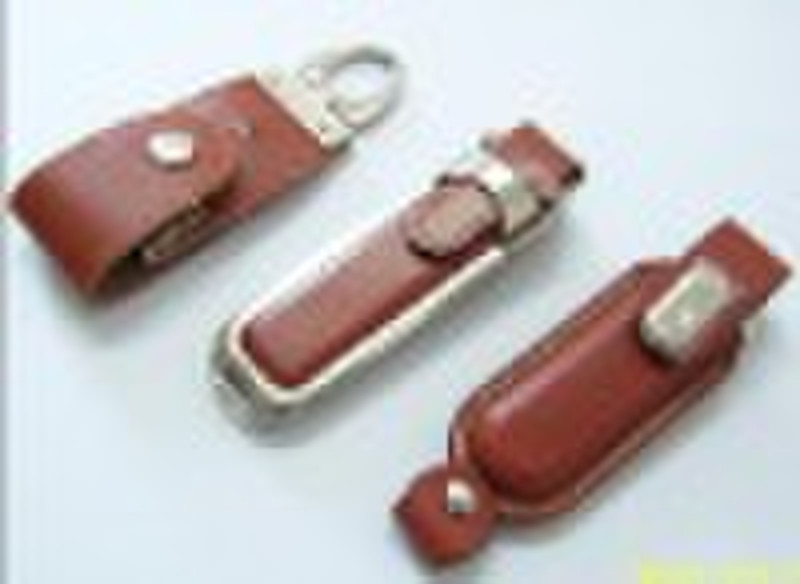 leather usb flash drive