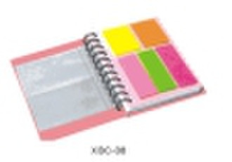 XBC-08 block note pad with self-adhesive note pad