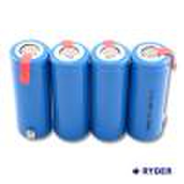 Lithium-Ionen-18500 3.6V 1300mAh Zylinder recharg