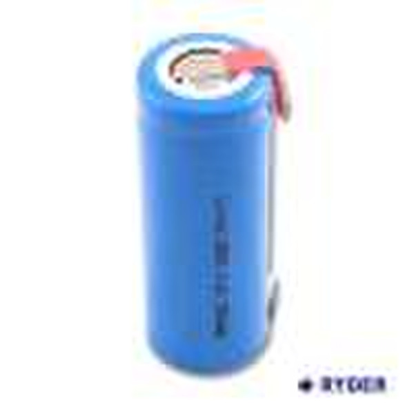 Lithium Ion 18500 3.6V 1300mAh cylindrical recharg