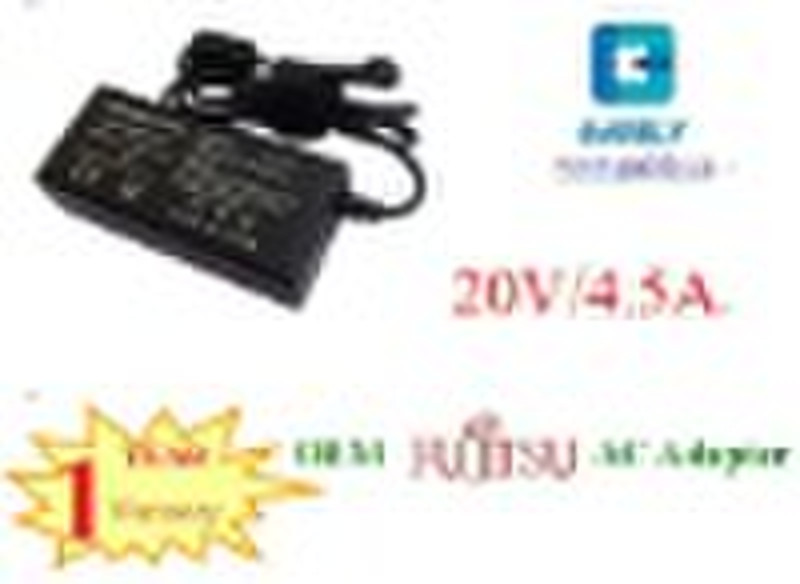 OEM  Laptop AC Adapter for Fujitsu 20V 4.5A