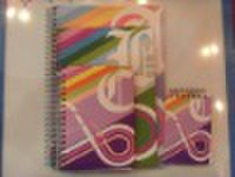 spiral notebook(pp cover,white board cover),school