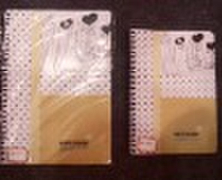 spiral notebook(pp cover,paper cover)