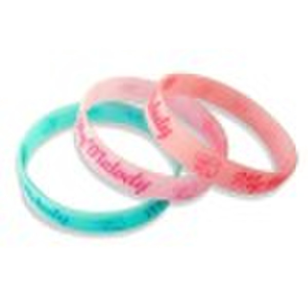 Silikon Wristband, Kunststoffarmband, Armband