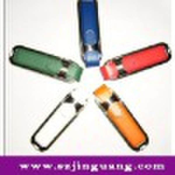 promotional leather usb flash drive