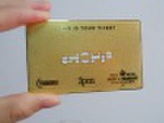 Golden Metal Card