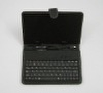 leather case keyboard for 7" android 2.1 tabl