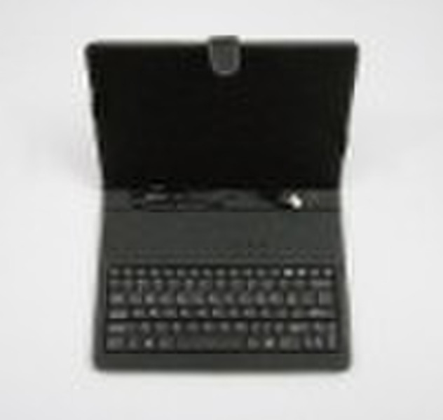 leather case with keyboard for 10" tablet pc