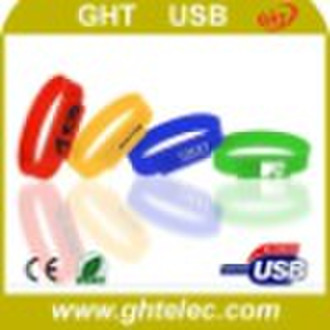 Colorful wrist usb