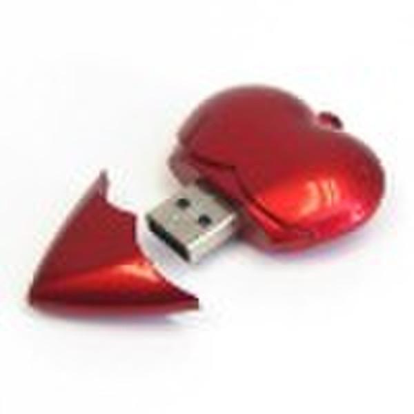 Heart Sharp USB Flash Drive