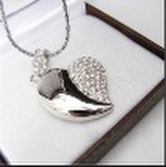 heart shape jewelry usb flash drive memory