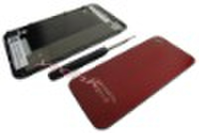 Red Glass OEM-Qualität volle Gehäuse-Abdeckung für iPhon