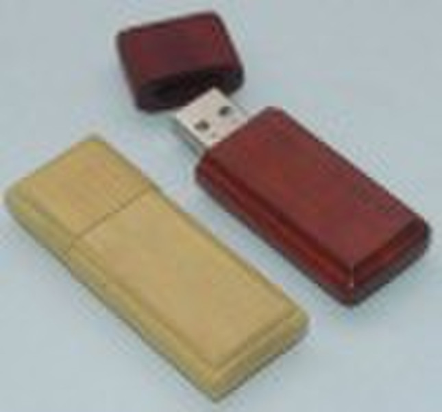 100% CER, Rohs! Lanyard Wooden USB Stick