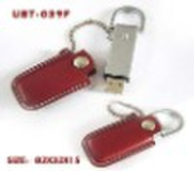 OEM Leather USB flash drive 32MB-32GB available